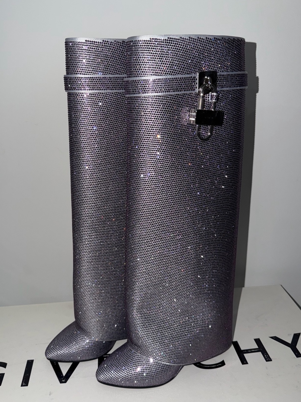 Givenchy Sparkly Shark boots - Picture 3 of 7